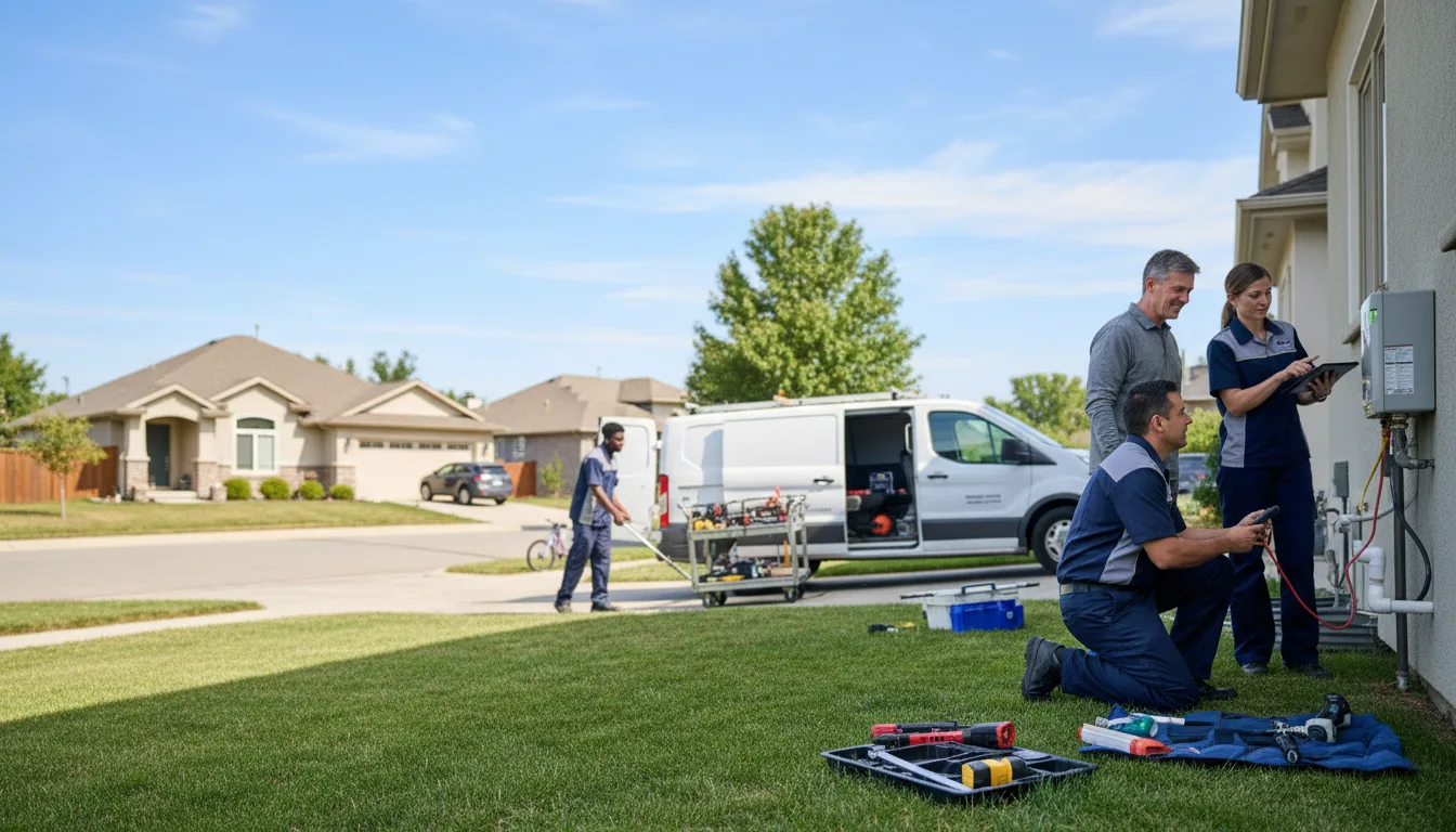 Tankless water heater service in Belle Plaine, MN